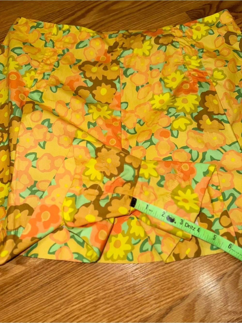 Tory Burch Blossom Poplin‎ Skort size 14